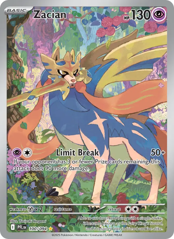 Zacian IR 100/094 Phantasmal Flames