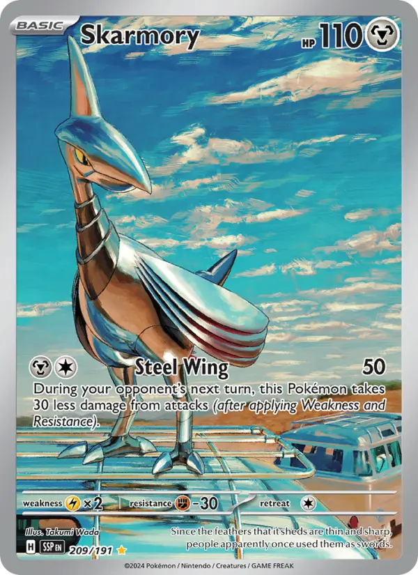 Skarmory IR 209/191 Surging Sparks