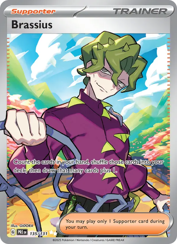 Brassius Ultra Rare 135/131 Prismatic Evolution
