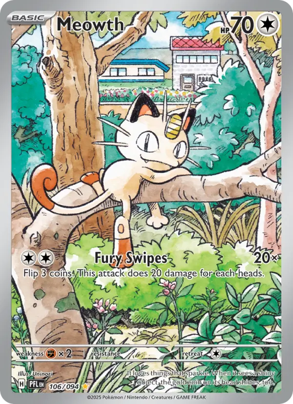 Meowth IR 106/094 Phantasmal Flames