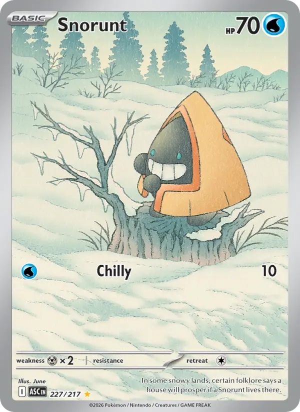Snorunt IR 227/217 Ascended Heroes