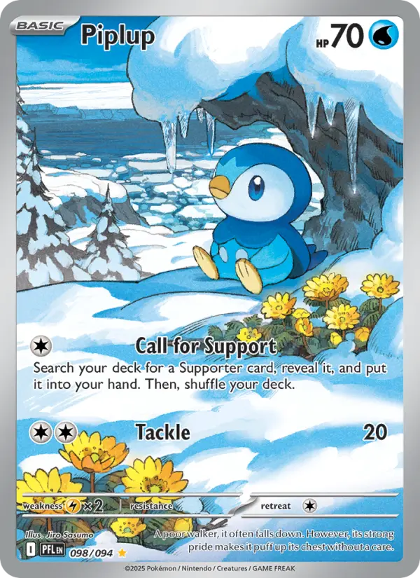 Piplup IR 098/094 Phantasmal Flames