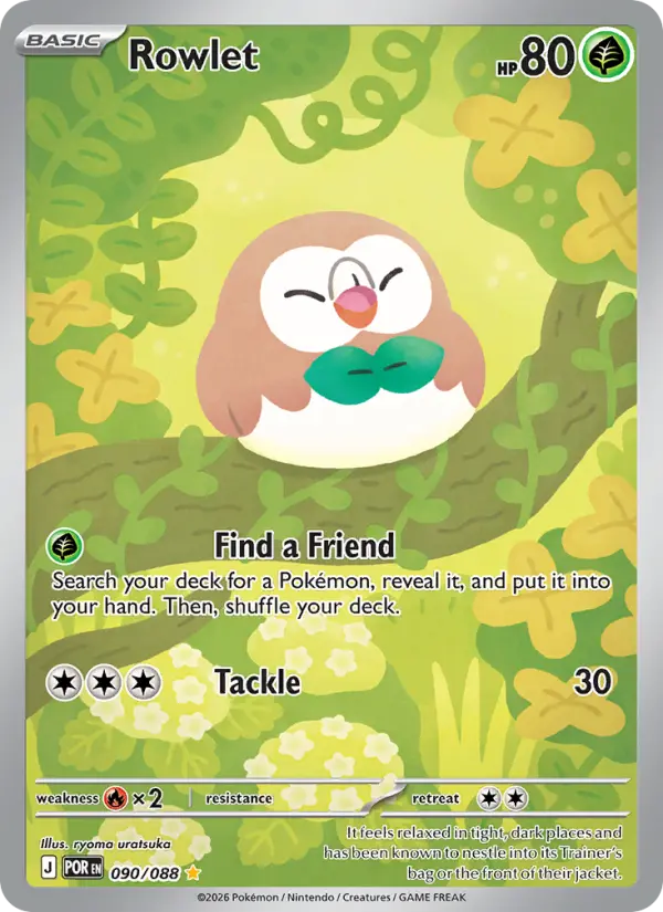 Rowlet IR 090/088 Perfect Order