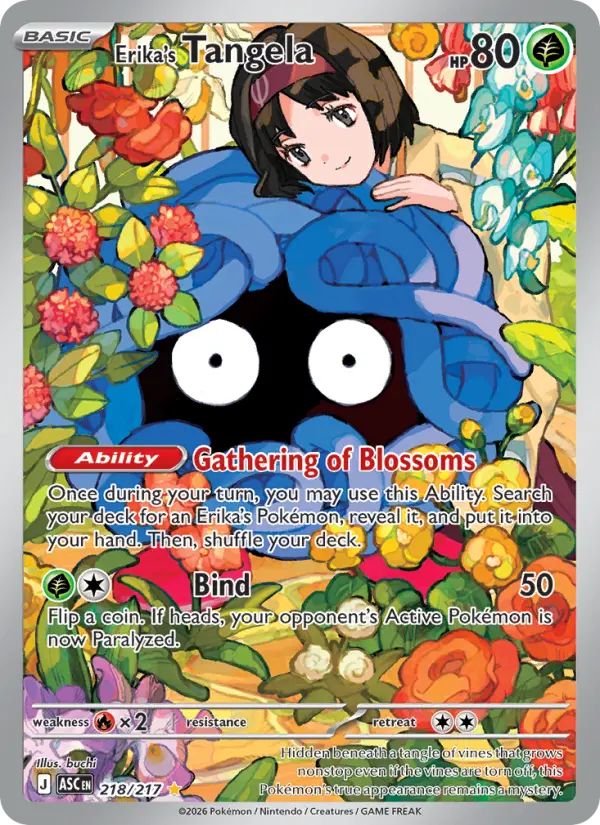 Erika's Tangela IR 218/217 Ascended Heroes