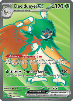 Decidueye ex Ultra Rare 100/088 Perfect Order