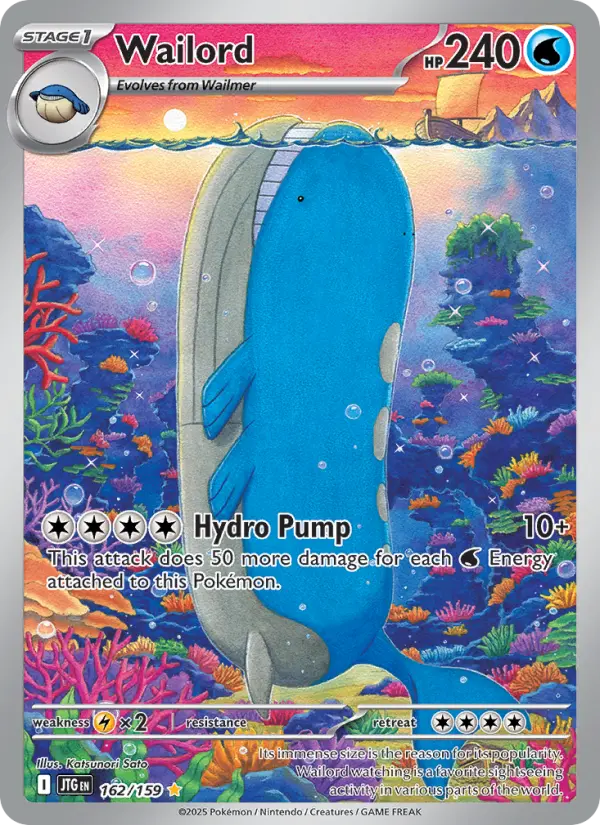 Wailord IR 162/159 Journey Together