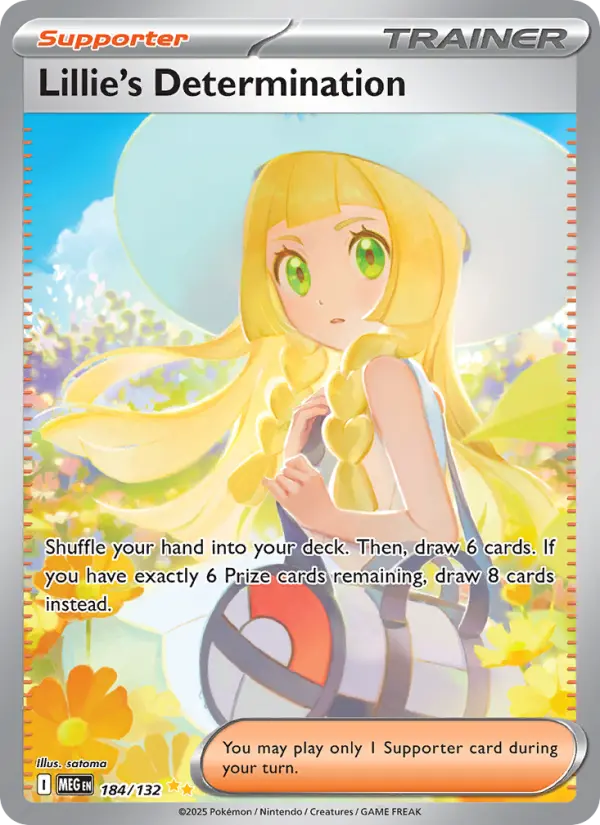 Lillie's Determination SIR 184/132 Mega Evolution