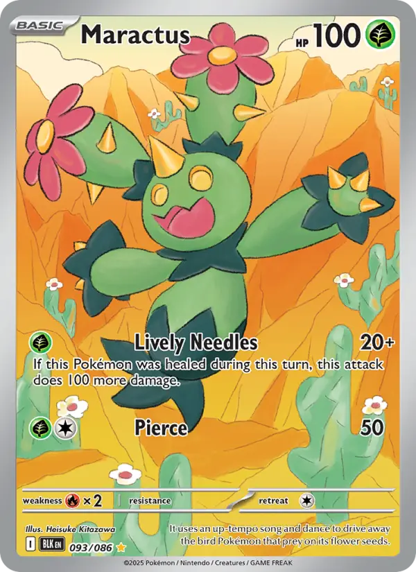 Maractus IR 093/086 Black Bolt