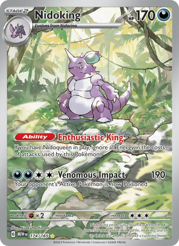 Nidoking IR 174/165 151