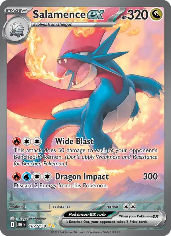 Salamence ex SIR 187/159 Journey Together