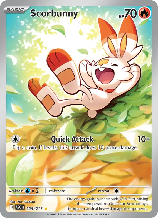 Scorbunny IR 225/217 Ascended Heroes