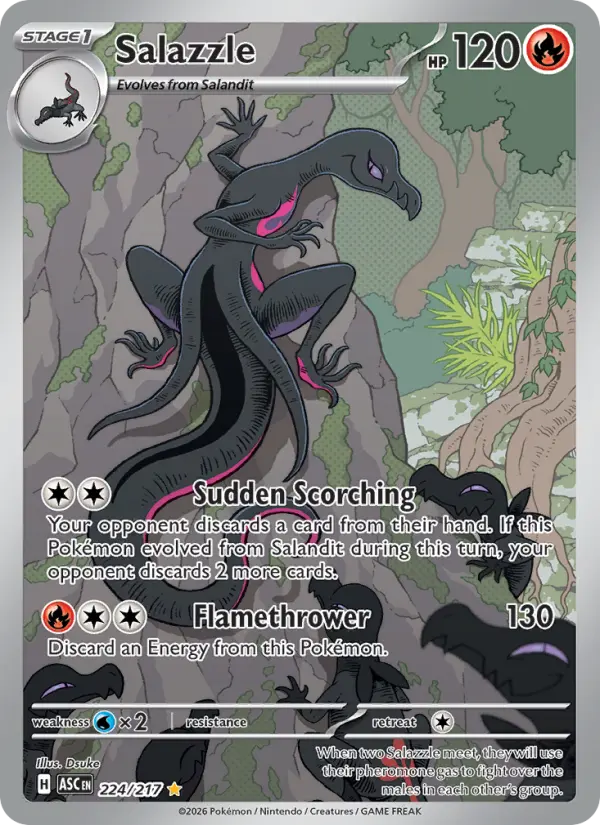 Salazzle IR 224/217 Ascended Heroes