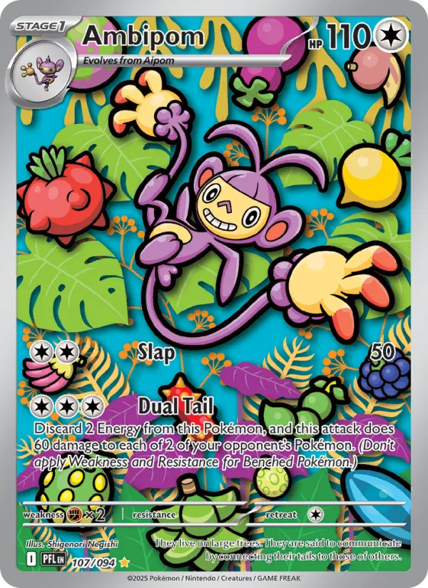 Ambipom IR 107/094 Phantasmal Flames