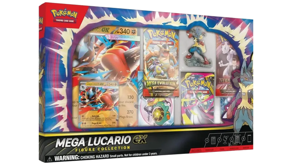 Pokémon: Mega Lucario ex Figure Collection