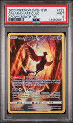Galarian Articuno Crown Zenith Tin PSA 9 #134606017