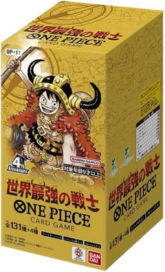 One Piece Card Game: The World’s Strongest Warriors Booster Box (OP17) (JP)