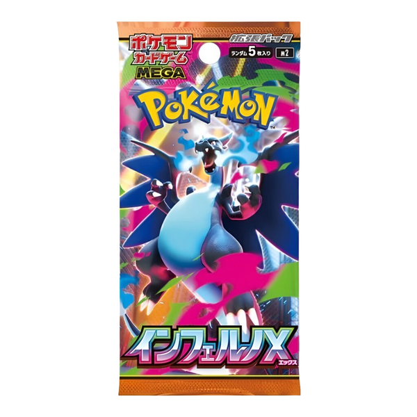 Pokémon: Mega Inferno X Booster Pack (JP) (30st för hel box)